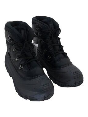 POLAR RANGE Men's Aron Waterproof Boot Black Size US 12 EU 46